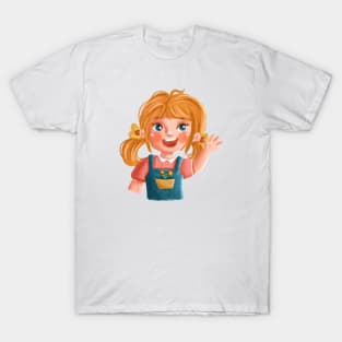 Cheerful girl T-Shirt